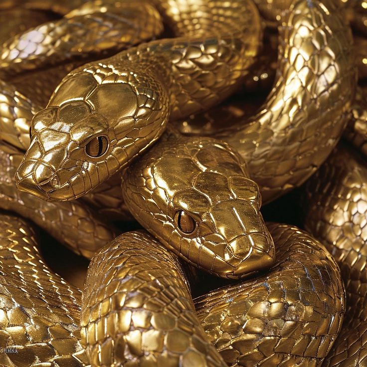 golden snake symbol